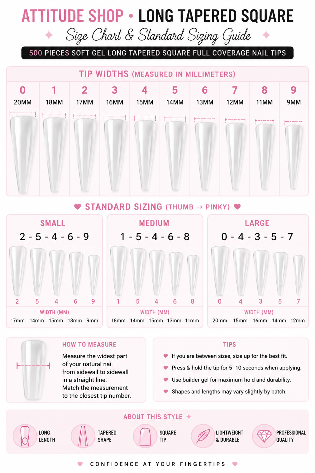 Champagne Bubbles Press-On Nails | Long Square | Size Large