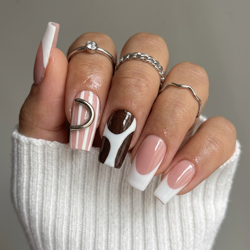 Mocha Muse | 14-Piece Extended Size Press-On Nail Set